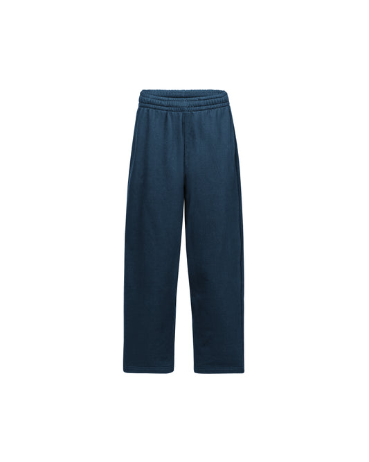 Straight Leg Sweatpants - Navy Blue