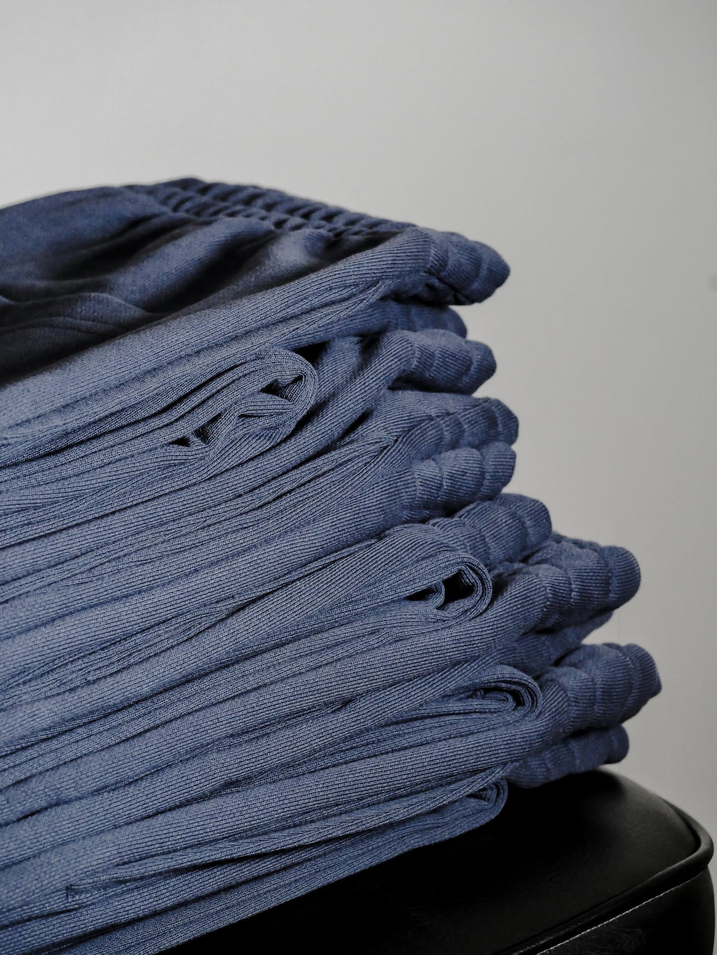 Straight Leg Sweatpants - Navy Blue