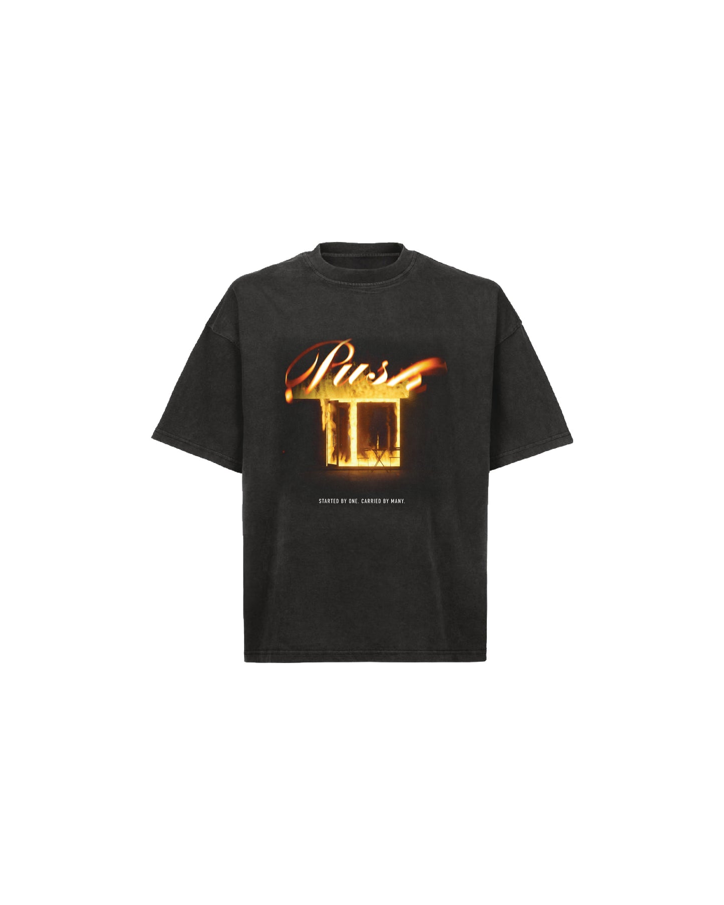 PUSH - 'On Fire' Boxy Tee