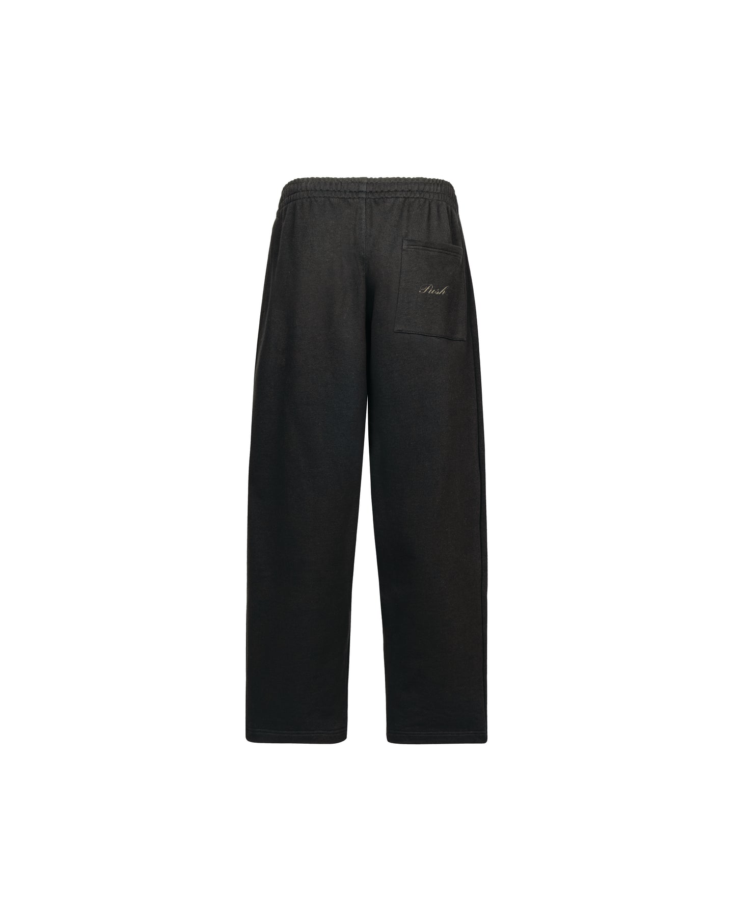 Straight Leg Sweatpants - Vintage Black